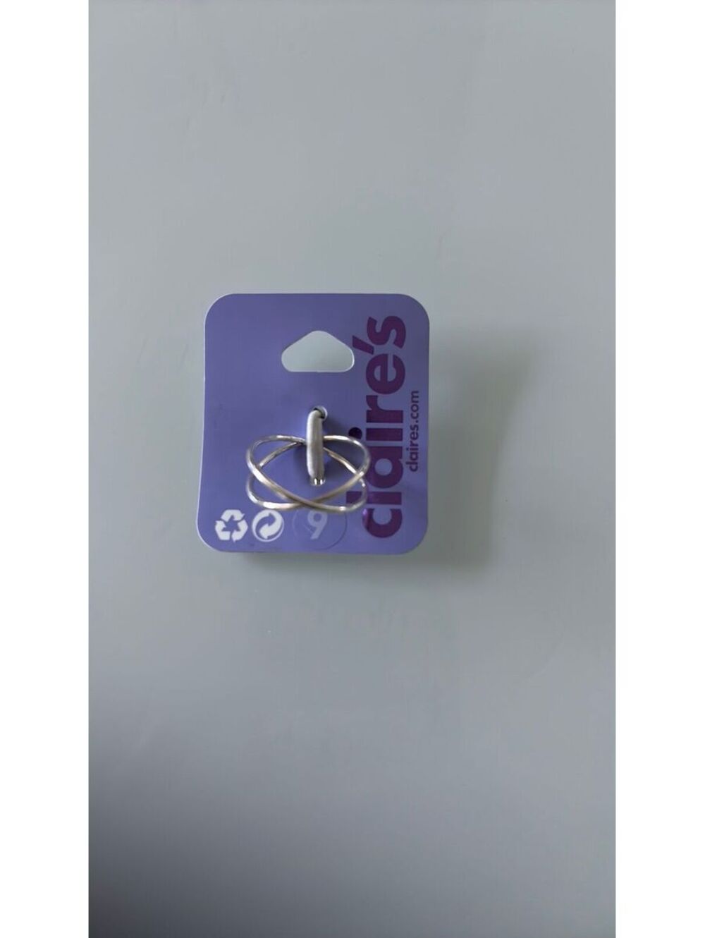 Size 9 Silver ring